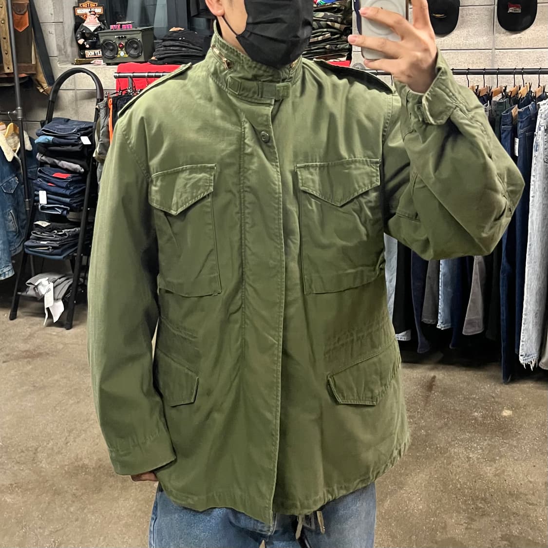 70s 오리지날 M-65 필드자켓 (L/R) 상품이미지9