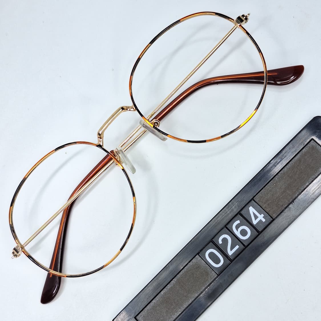 90s 일본 빈티지 라운드 칠보 안경테 132mm 클래식 레트로 복고 상품이미지1