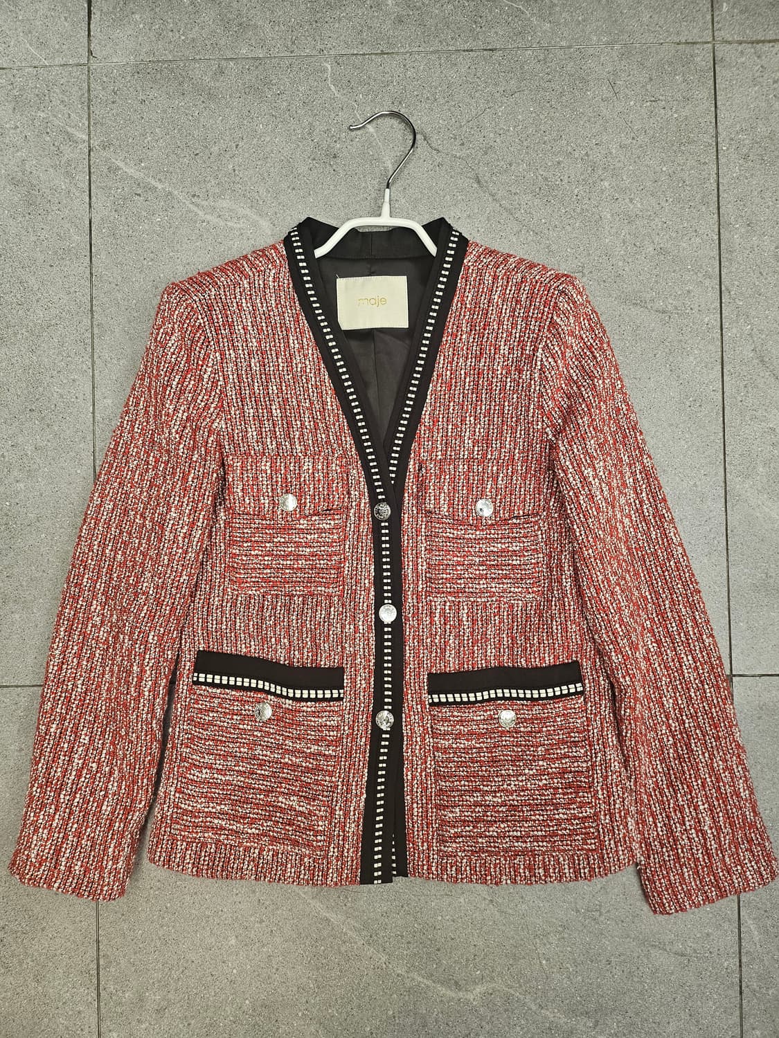 마쥬 maje 여성 트위드자켓 1 상품이미지2