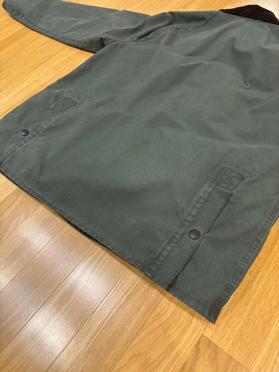 24FW바버(Barbour)X빔즈(BEAMS)별주 올드 비데일 워싱버젼 상품이미지5