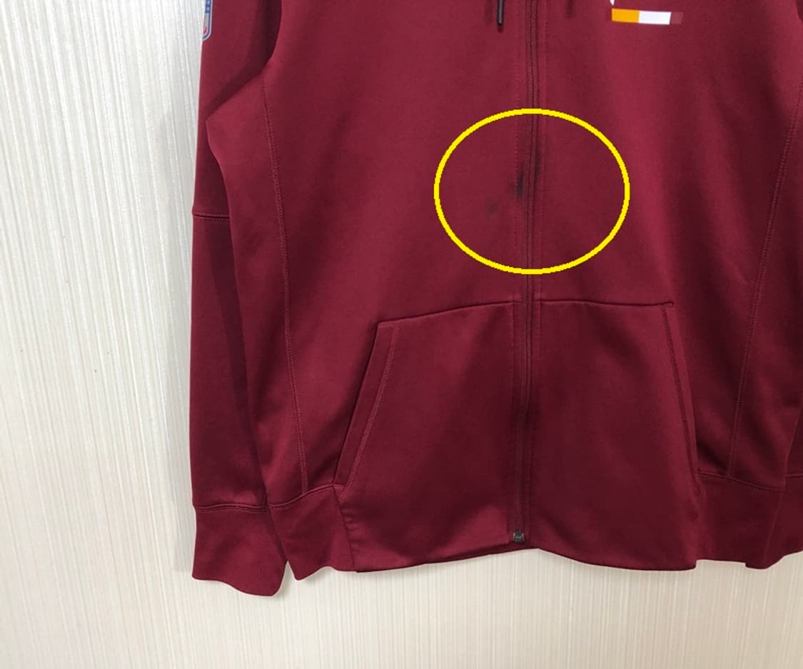 NFL 나이키 워싱턴레드스킨스 후드집업자켓 M(해외) 상품이미지4