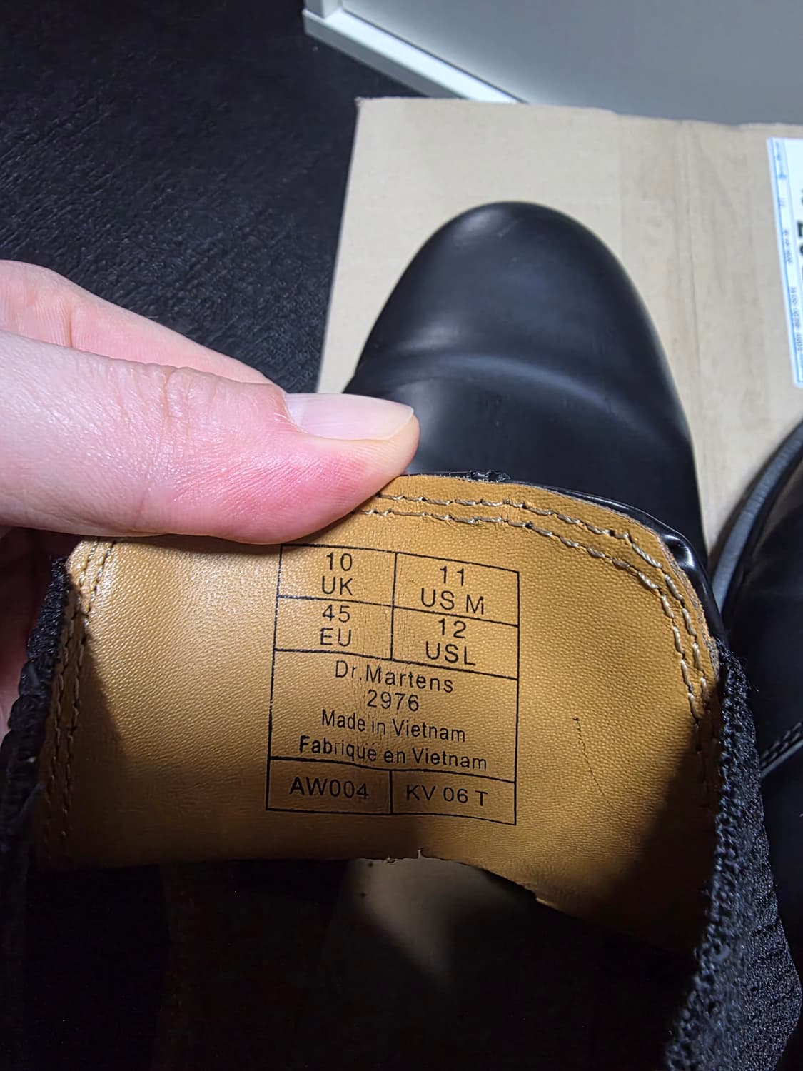 닥터마틴 모노 블랙 첼시 부츠 290 팔아요 상품이미지8