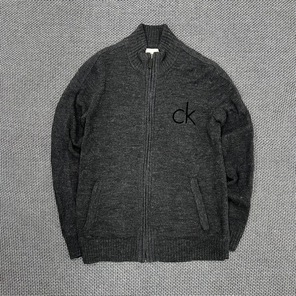 캘빈클라인 니트집업 상품이미지1