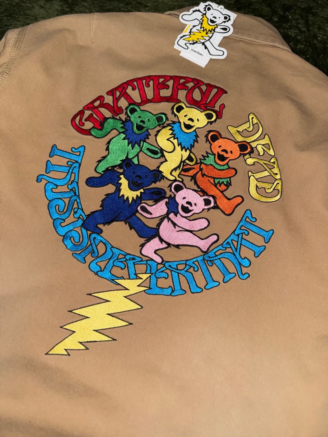 [L] 디스이즈네버댓 X 그레이트풀 데드 콜라보 카펜터 워크 자켓 상품이미지2