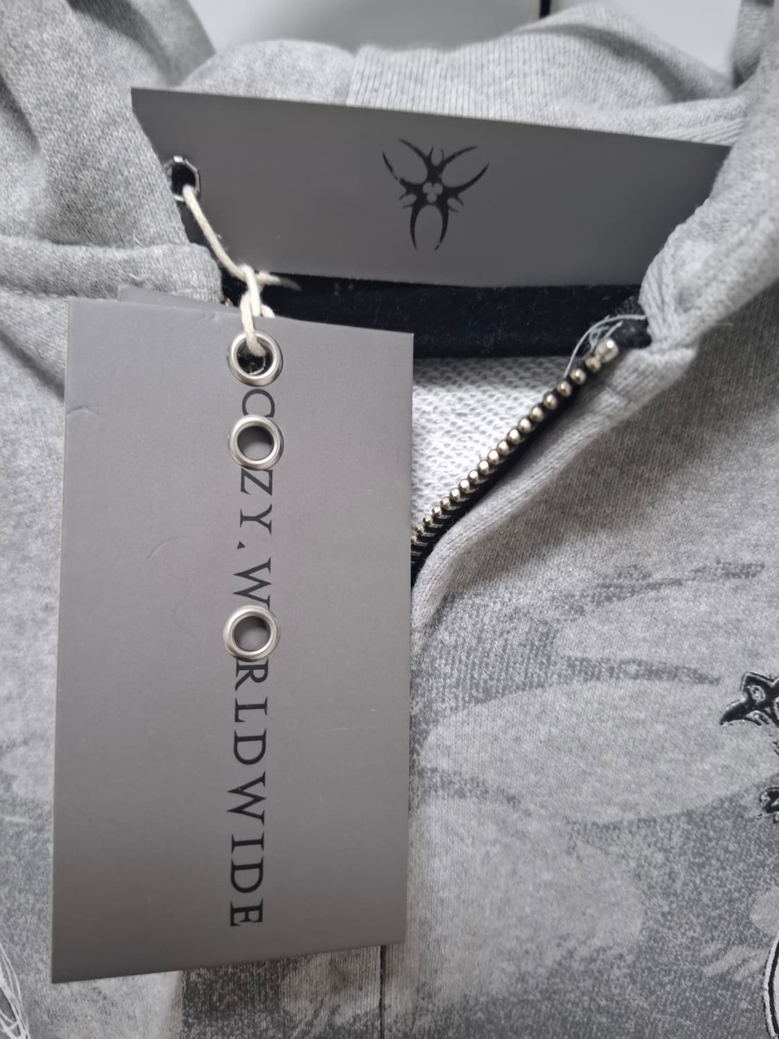 cozyworldwide 그레이 후드집업 상품이미지5