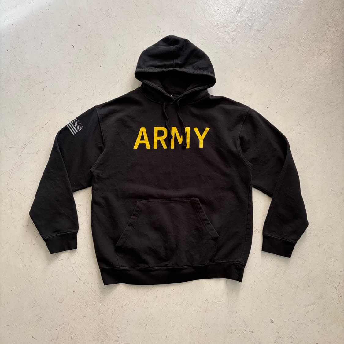 US ARMY tultex 빈티지 후드티 L 상품이미지1