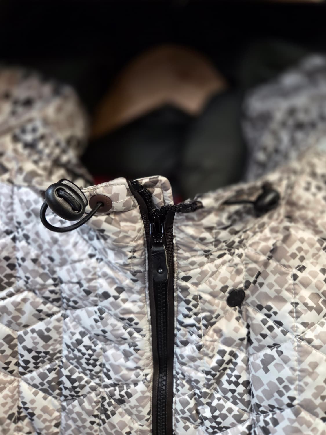 G-STAR 후드 퀼팅 패딩 점퍼 패턴(M)남여공용 상품이미지6