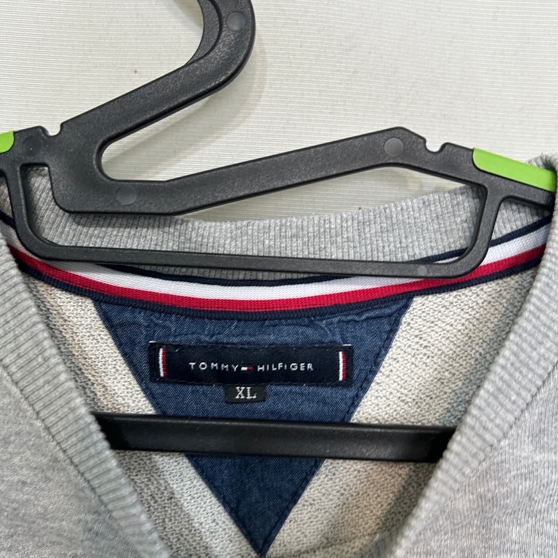 타미힐피거 남성 맨투맨 티셔츠 XL 스몰로고 상품이미지2