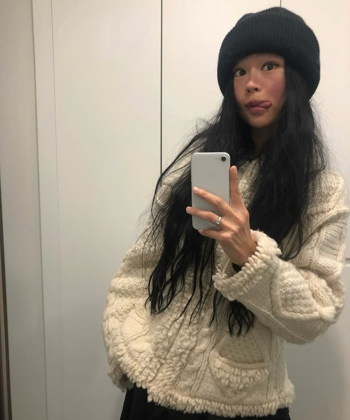 ecuador  니트 집업 상품이미지1