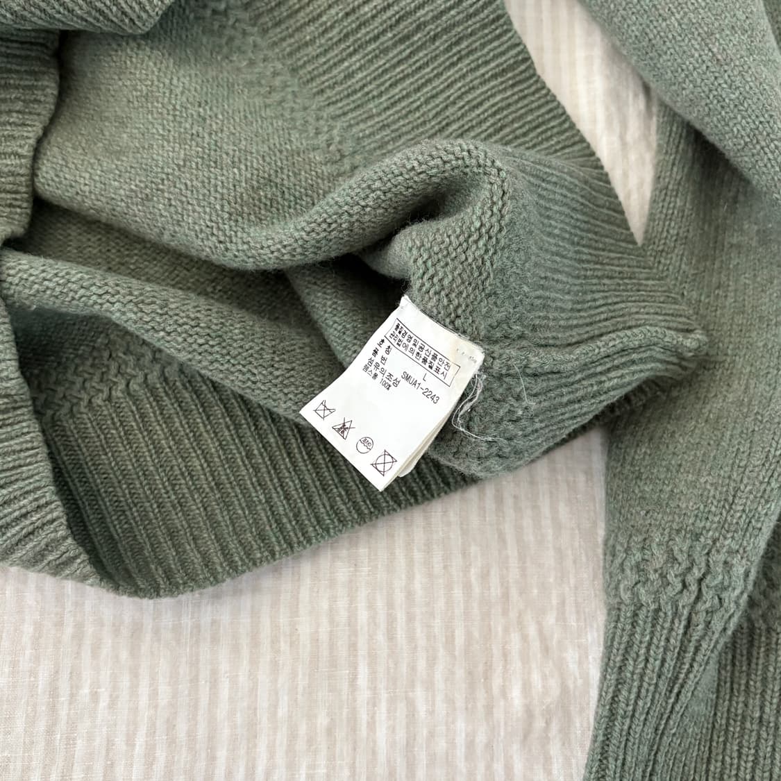  ▫️Polo Shawl Zip Knit 상품이미지9