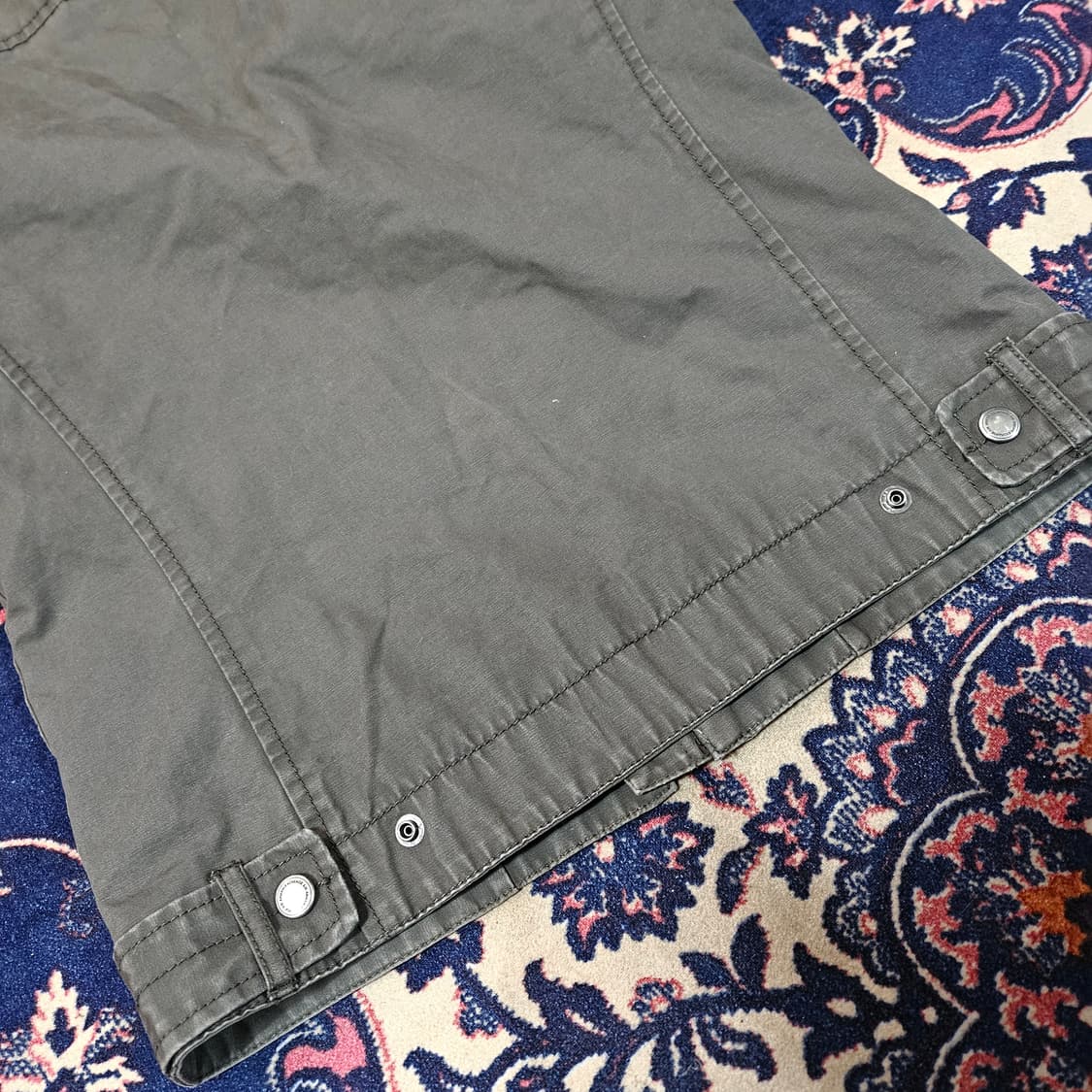 아르마니익스체인지 바이커 워크 집업자켓 상품이미지8