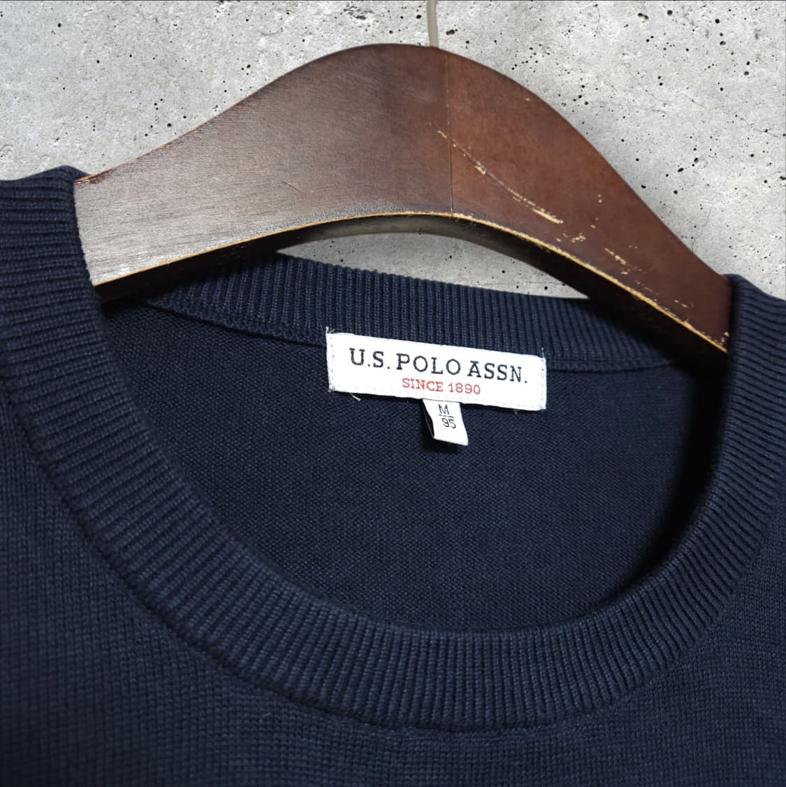 폴로 아센 네이비 니트 (95/M) 상품이미지2