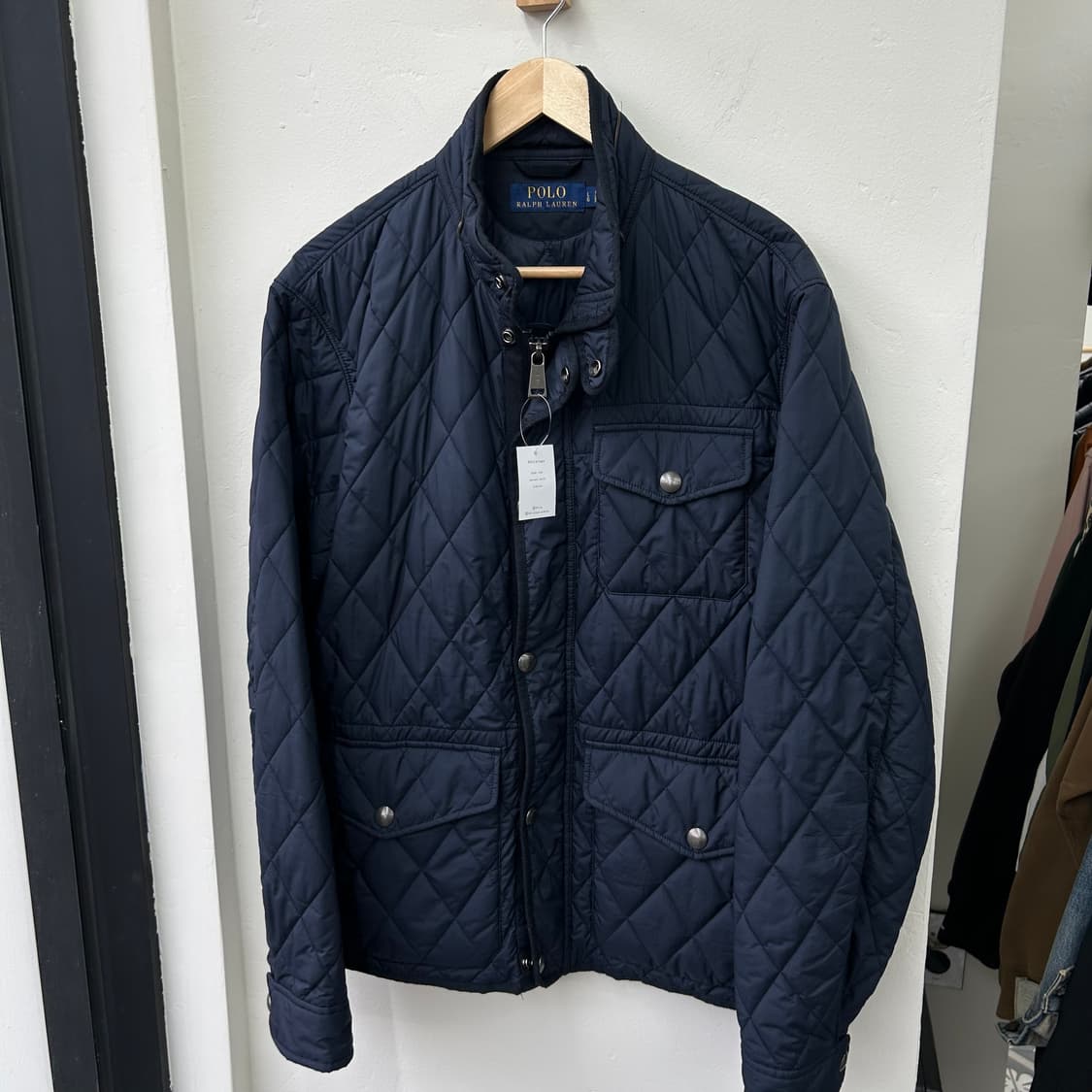 15270 - 폴로 랄프로렌 네이비 퀄팅 자켓 상품이미지2