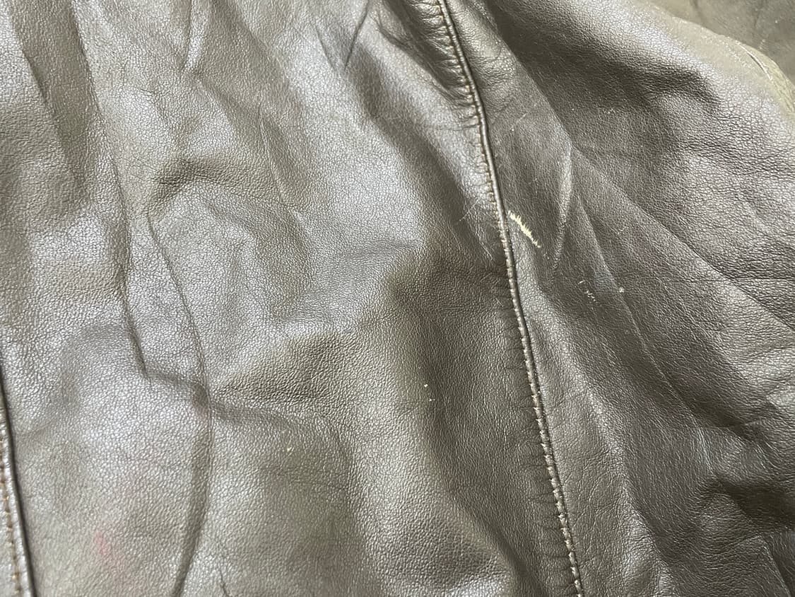 빈티지 플라이트 양가죽 레더 봄버자켓  상품이미지8