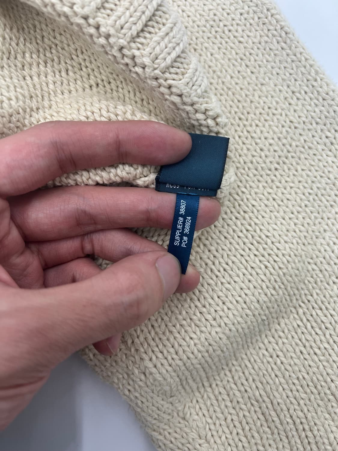 폴로 랄프로렌 니트 반집업 상품이미지5