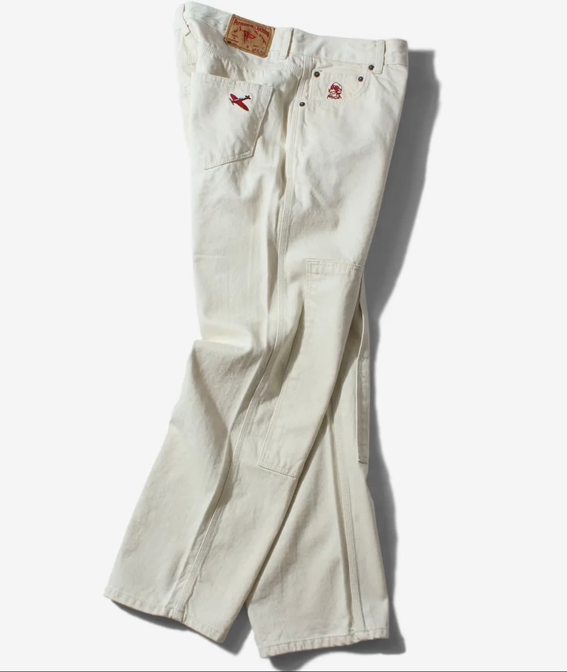 비디알 112 스핏파이어 더블니 팬츠(크림색) 상품이미지2