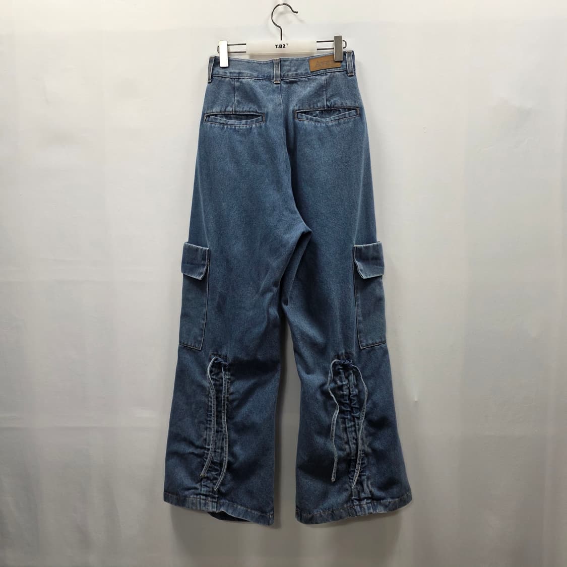 1119 아반드레스 Avandress 와이드 카고 데님 팬츠 M 상품이미지2