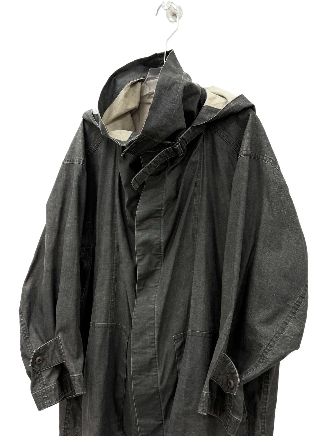 이세이미야케 맨 아카이브 하이넥 후디드 코트 상품이미지5