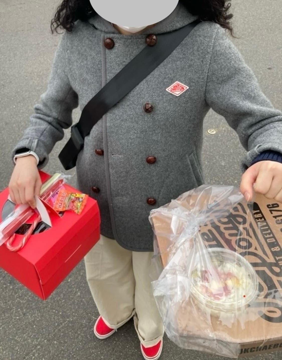 여성 단톤 더블버튼 울 코트 (36) 상품이미지1