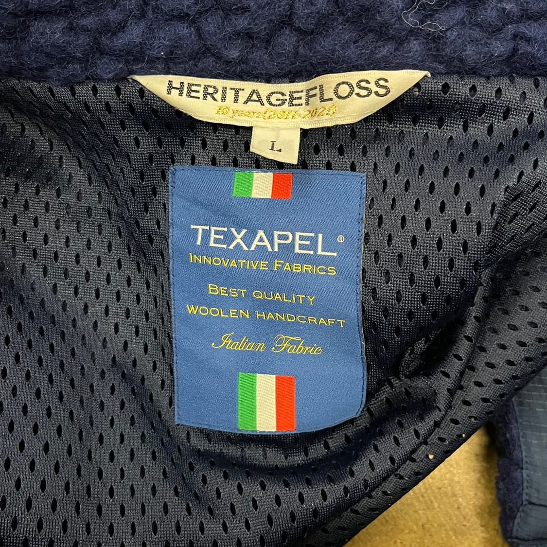 [정품/L] 헤리티지 플로스 플리스 베스트 b16 상품이미지4