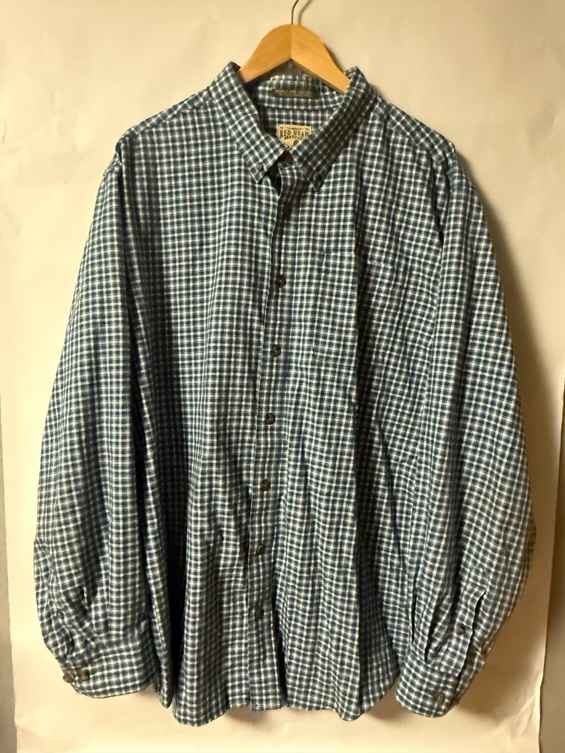 빈티지 체크 셔츠 상품이미지1