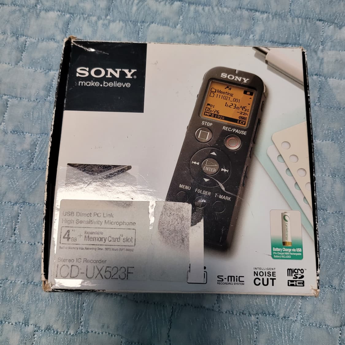 소니 IC 보이스레코더 UX523F 4GB 상품이미지8