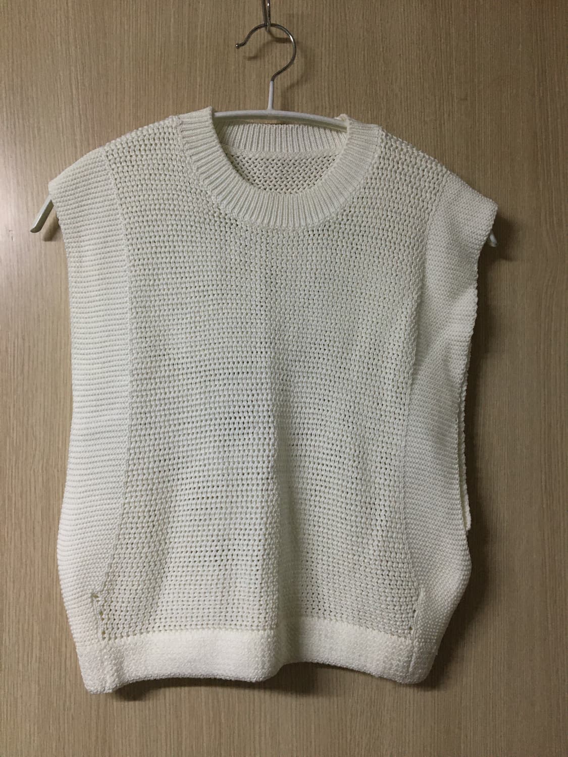 트리밍버드 여름 니트 조끼 상품이미지1