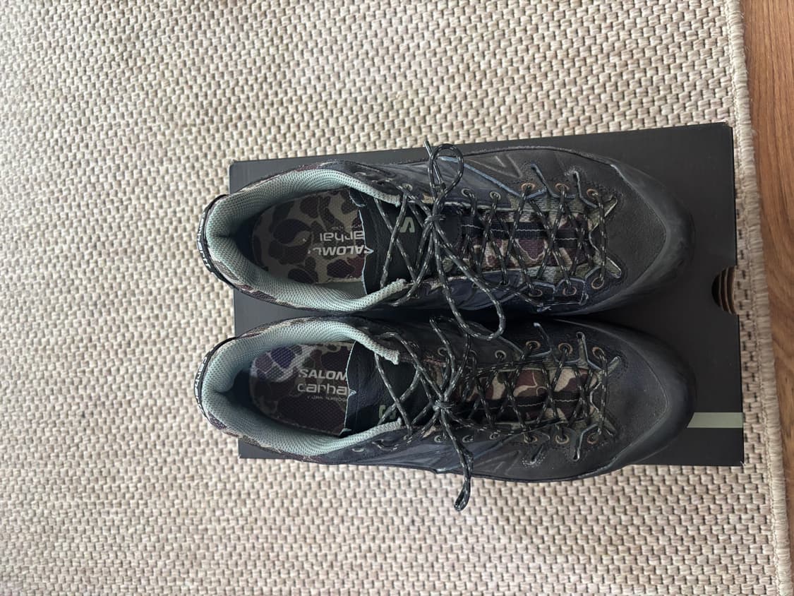 280) 살로몬 x 칼하트 WIP X-Alp 블랙 상품이미지5