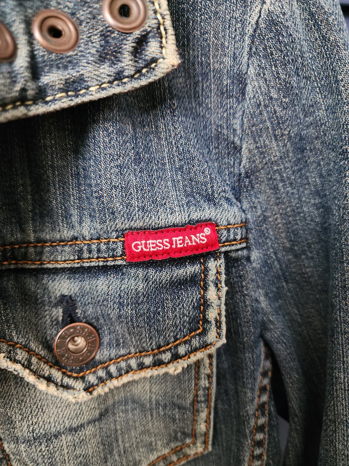 Guess Jeans 데님 자켓 90 상품이미지2