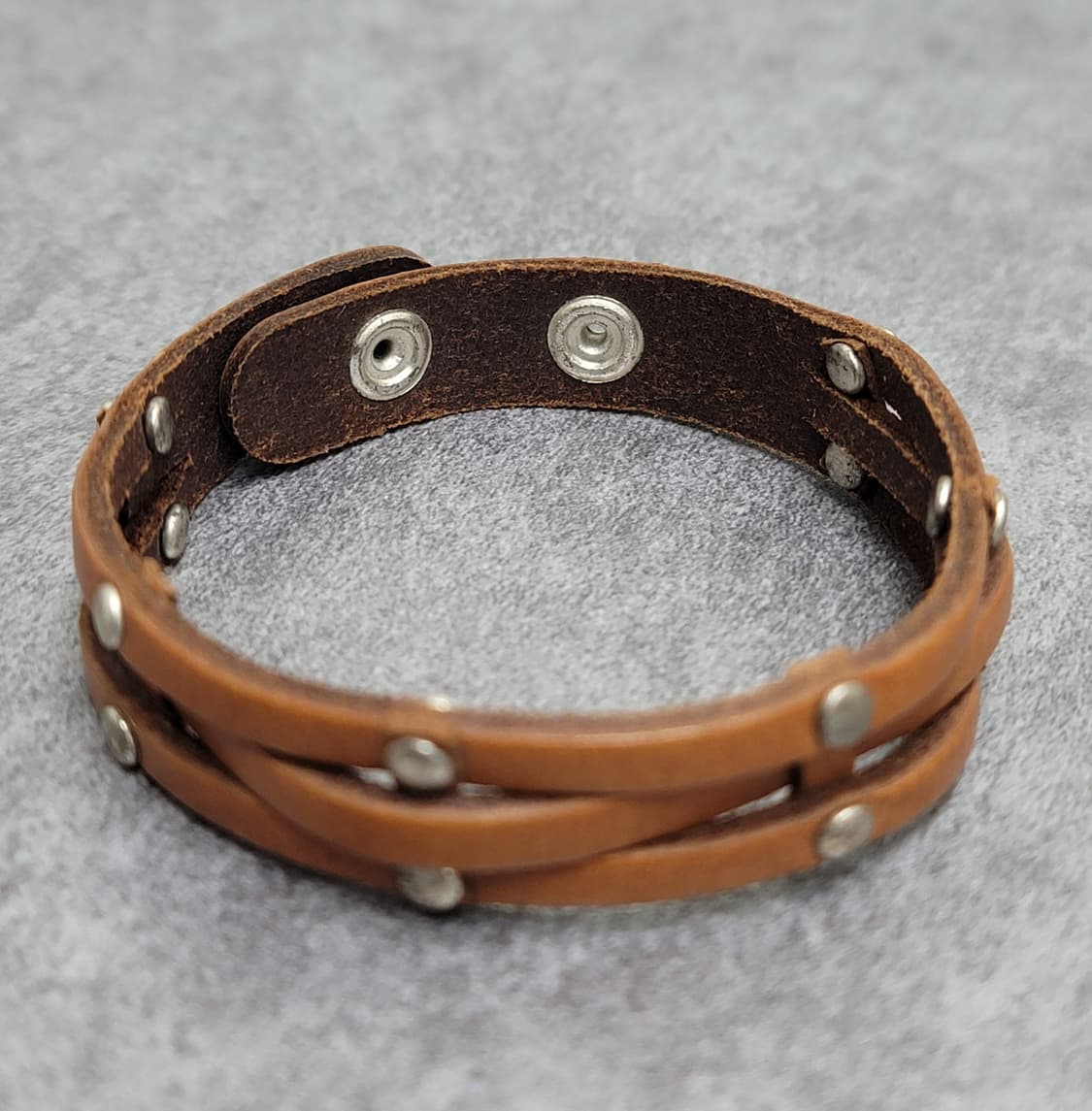 stud leather bracelet 상품이미지2