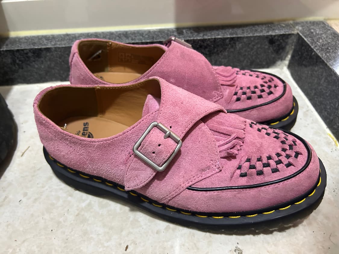 닥터마틴 램지 몽크 스웨이드 핑크 상품이미지2