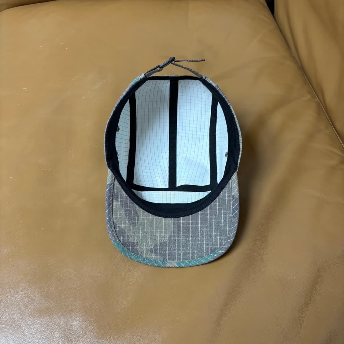 슈프림 캠프캡 모자 박스로고 24SS 립스탑 리플렉티브 우드랜드 카모 상품이미지8