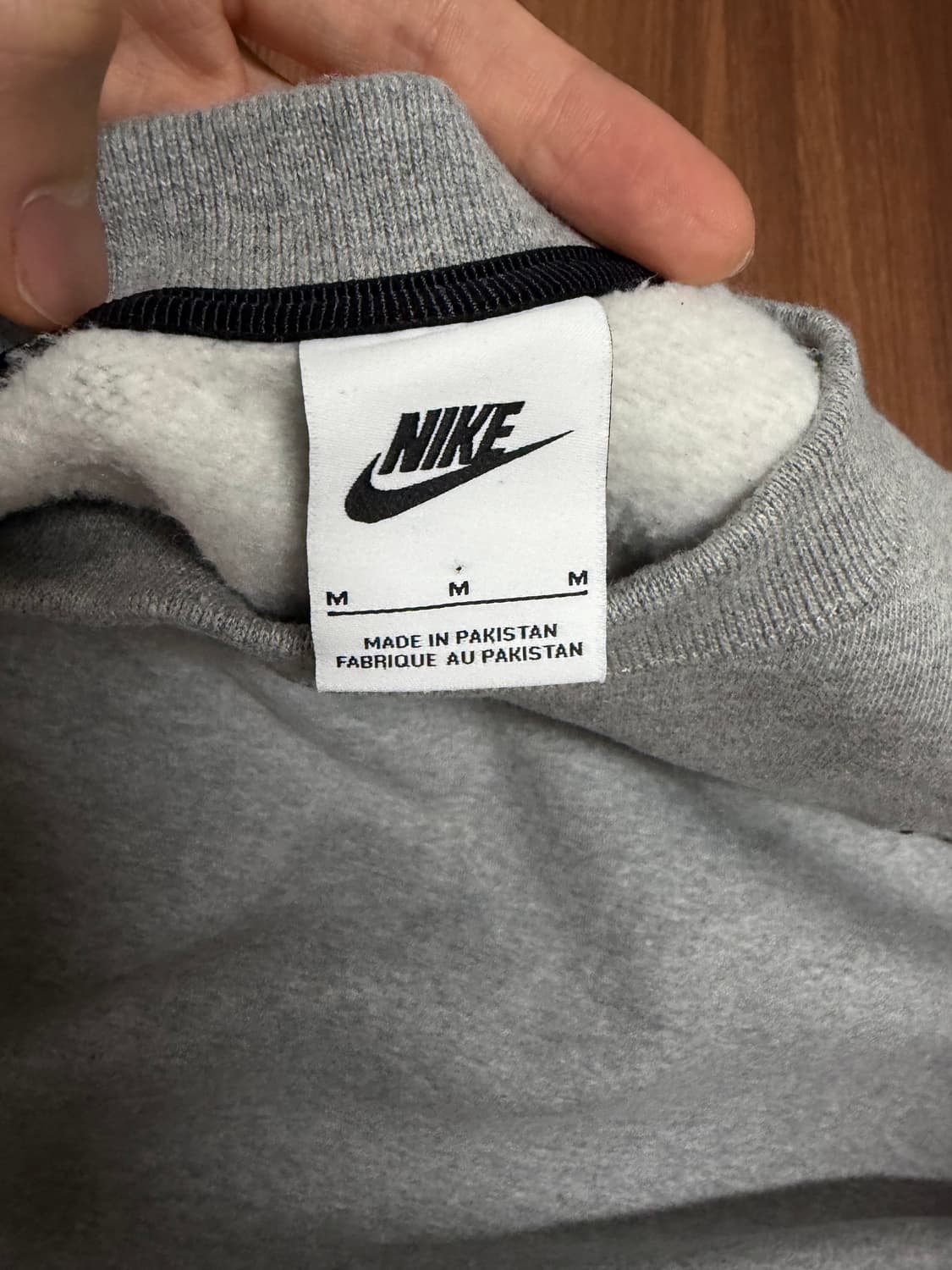 나이키 스투시 그레이 맨투맨 M 상품이미지3