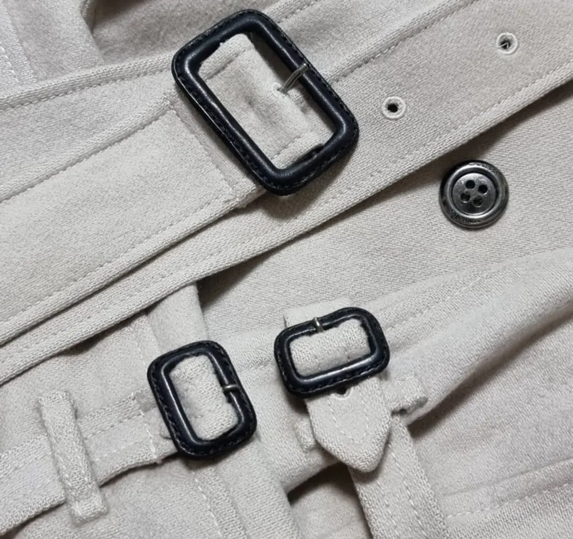 (uk12 국내66) 버버리 런던 울 캐시미어 더블 코트 상품이미지7