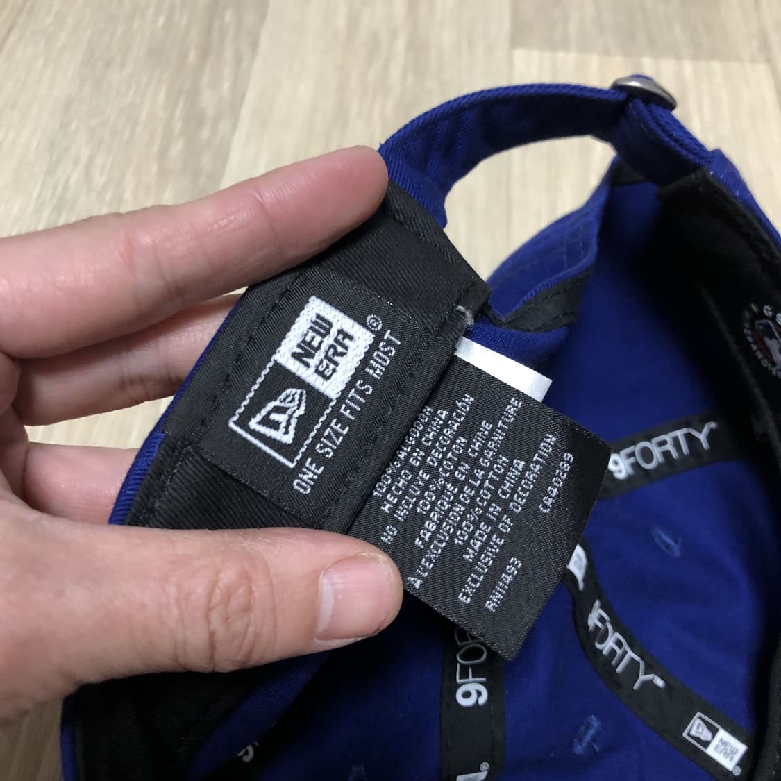 (OS) 뉴에라 NEW ERA LA 다저스 언스트럭쳐 볼캡 로얄 블루 상품이미지6