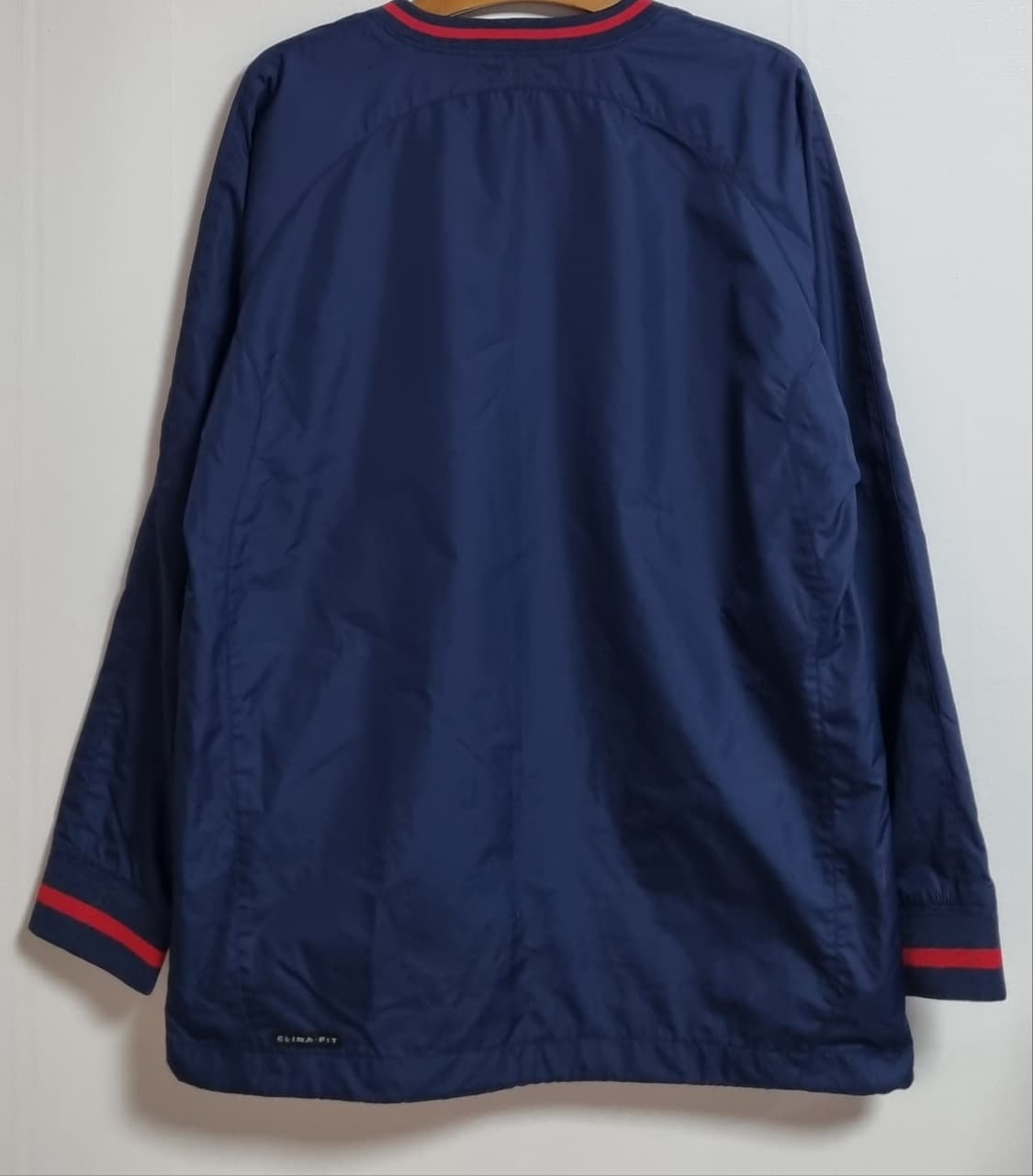 실측 S ) 나이키 빈티지 네이비 브이넥 웜업 바람막이 상품이미지2