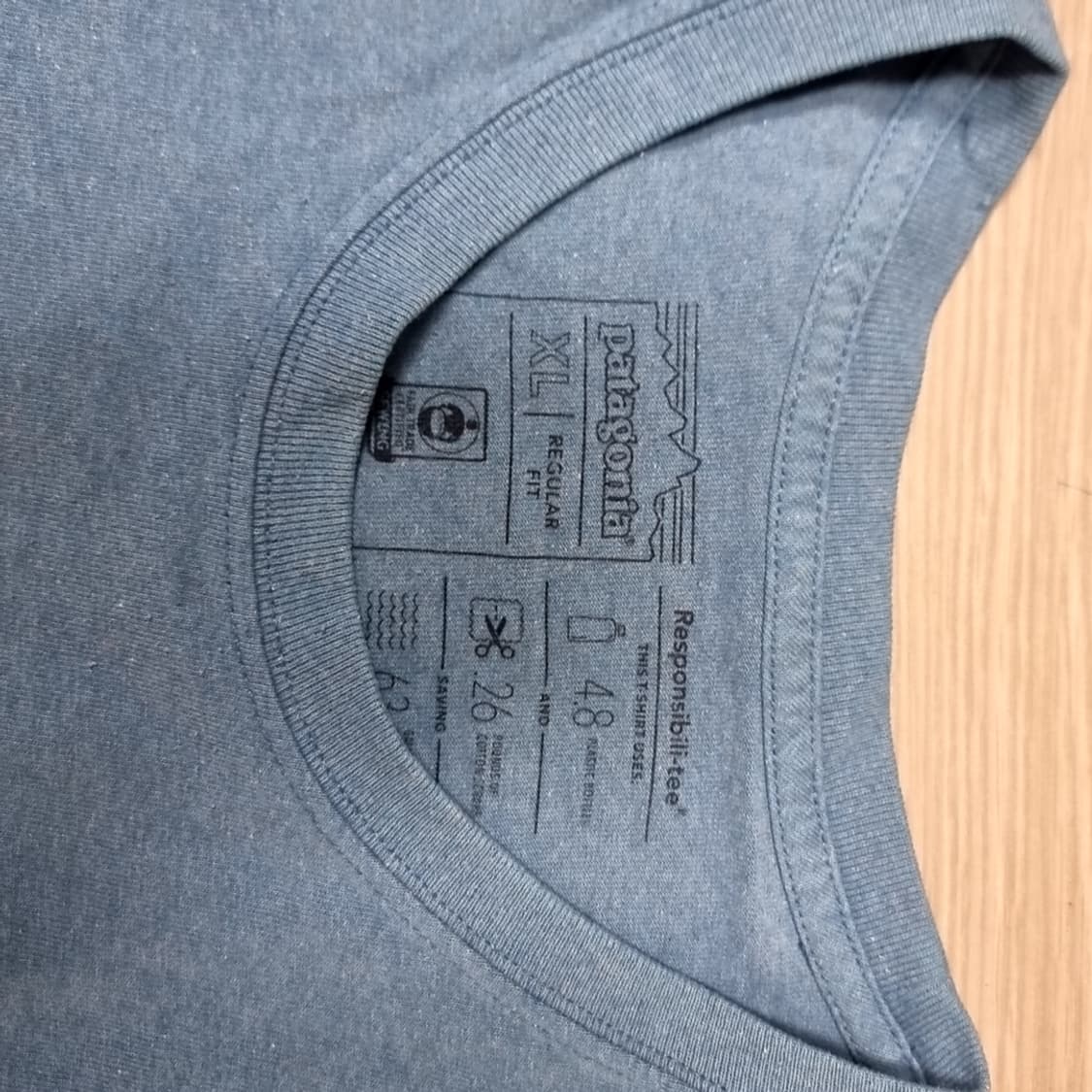 파타고니아 반팔 티셔츠 블루(xl) 상품이미지6
