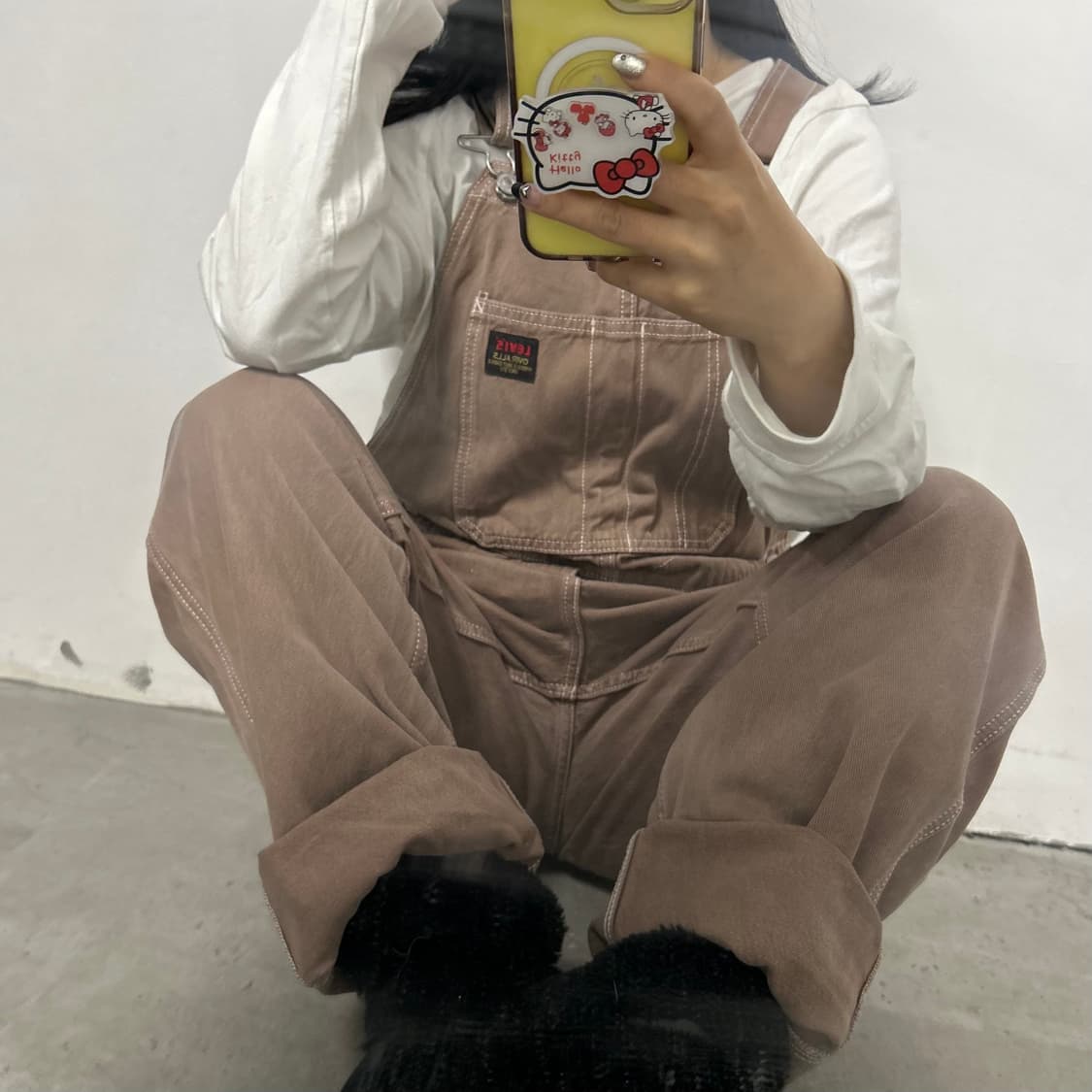 리바이스 멜빵 바지[1649] 상품이미지2