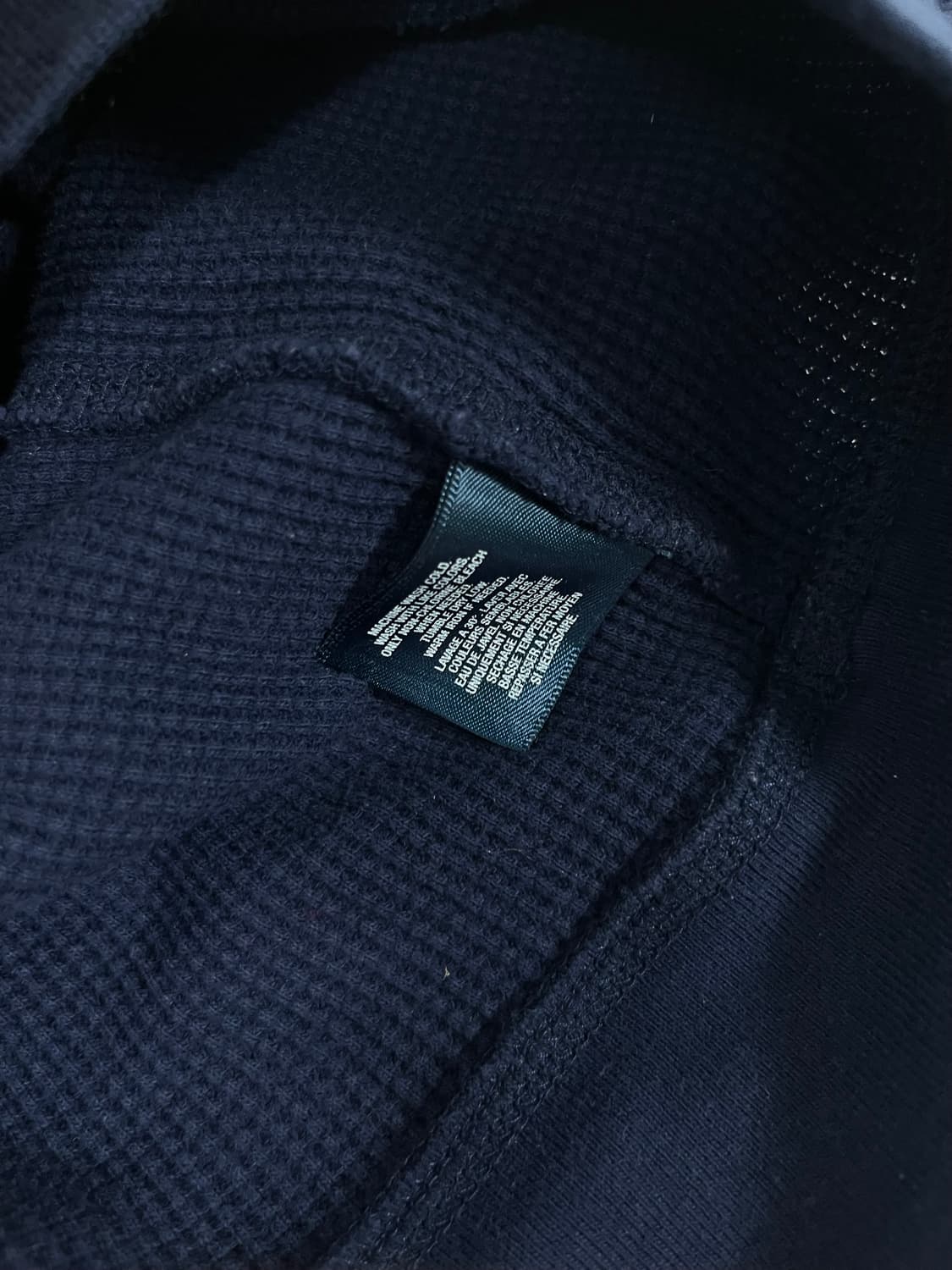 [m] polo 폴로 와플 후드티 상품이미지5