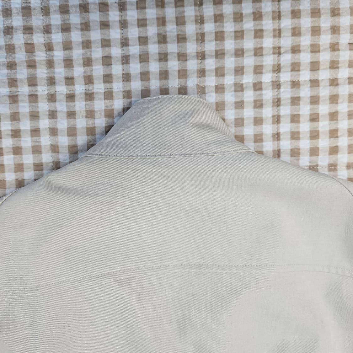 드로우핏 울 해링턴 집업자켓 남자100 상품이미지9