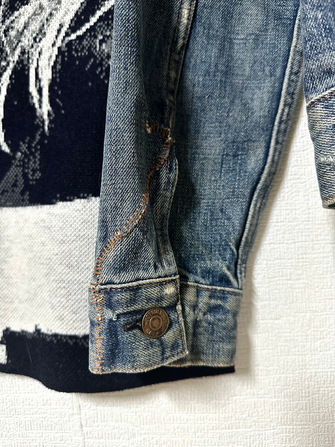 폴로 데님앤서플라이 리워크 데님 자켓 (아메리칸 패치워크 커스텀) 상품이미지7