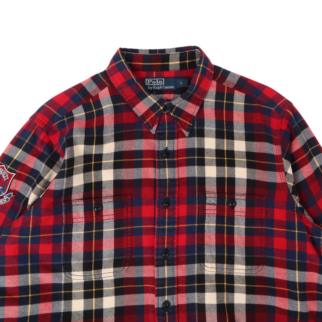 폴로 랄프로렌 마운틴 패치 빈티지 체크 셔츠 상품이미지2