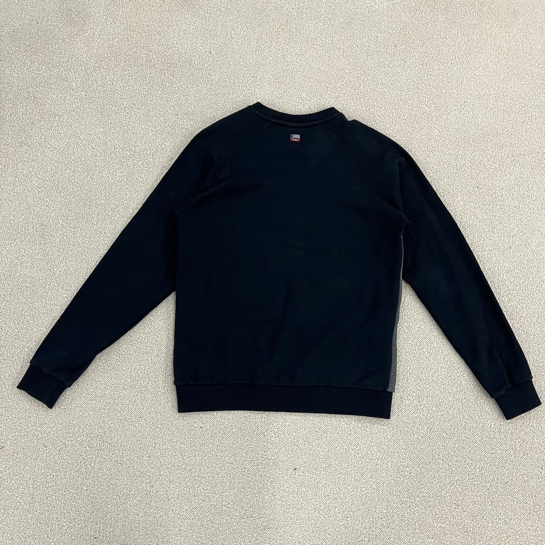 [M] 푸부 올드스쿨 배색 레터링 맨투맨 스웻셔츠 0107M1 상품이미지4