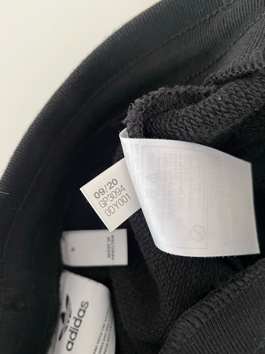 S) 아디다스 트레이닝 팬츠 블랙 상품이미지6