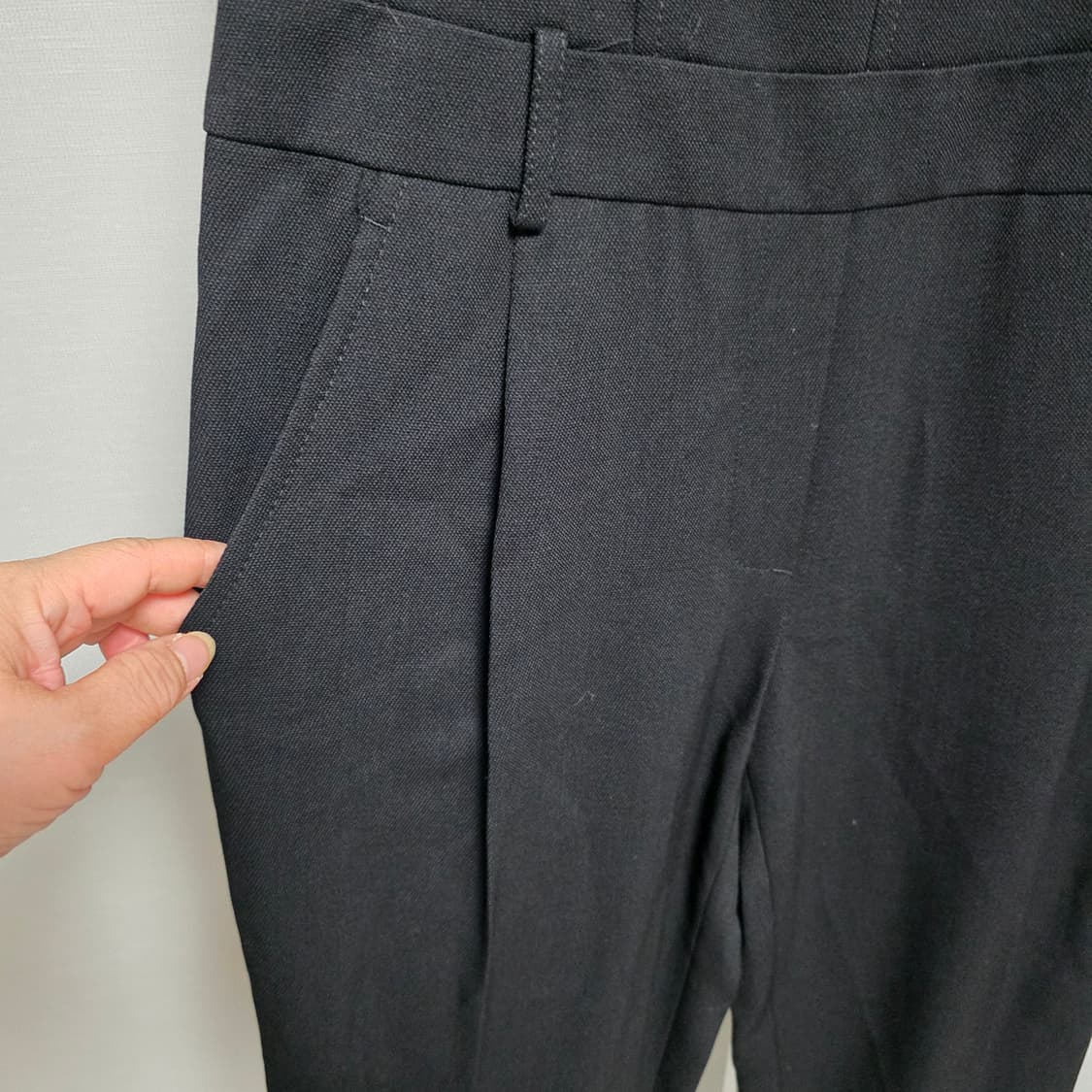 Theory 블랙 튜브탑 점프수트 상품이미지4