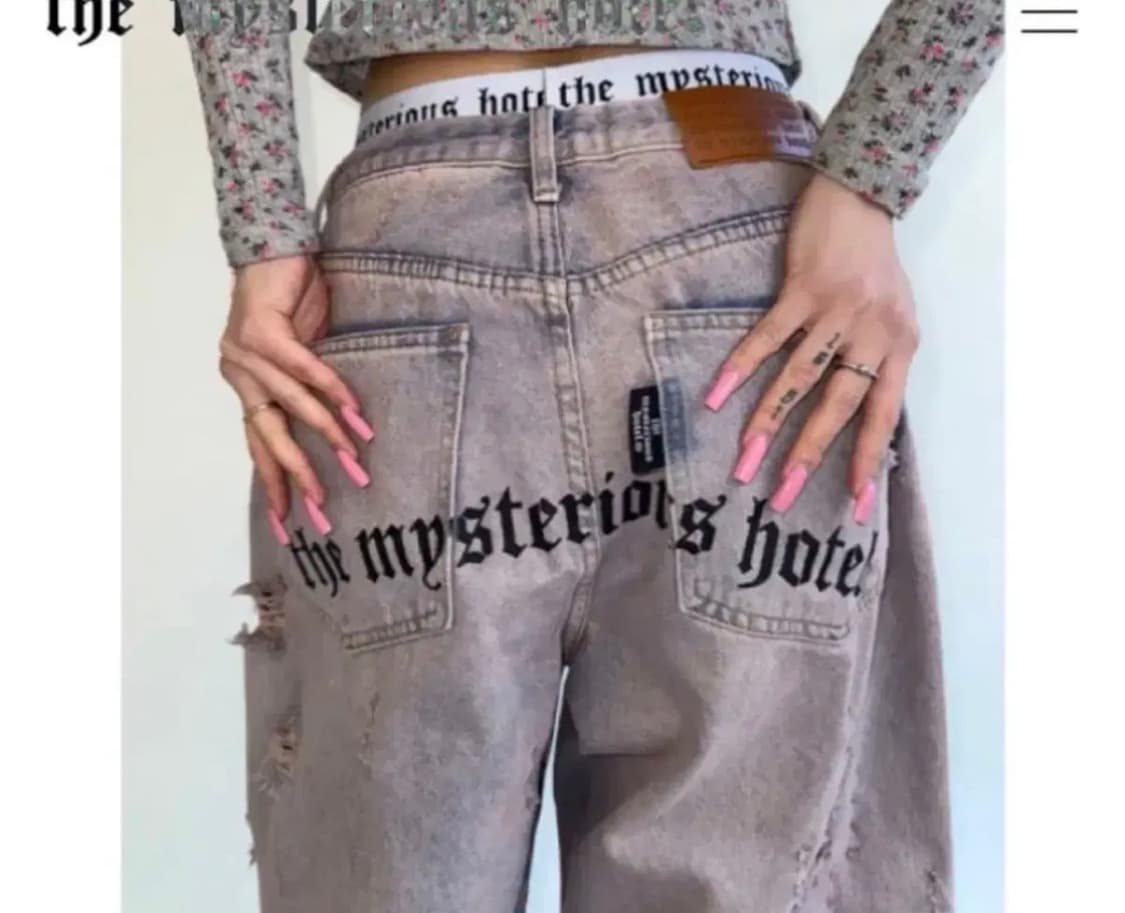 더미스테리어스호텔 REAL DAMAGE JEANS 상품이미지1