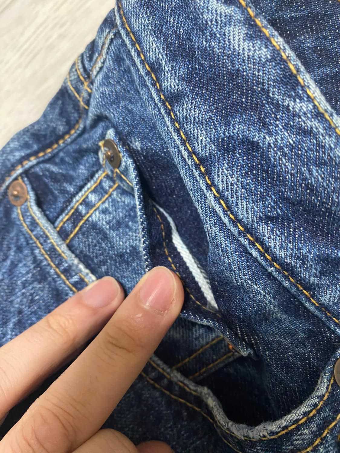 포르텔라 Fortela 셀비지 데님 팬츠 상품이미지5