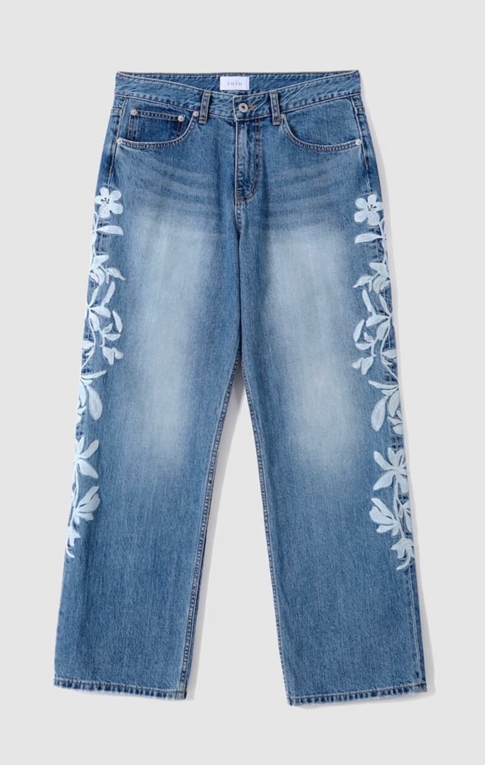 3) 투인 tuin 바인 데님 워시드 블루 상품이미지2