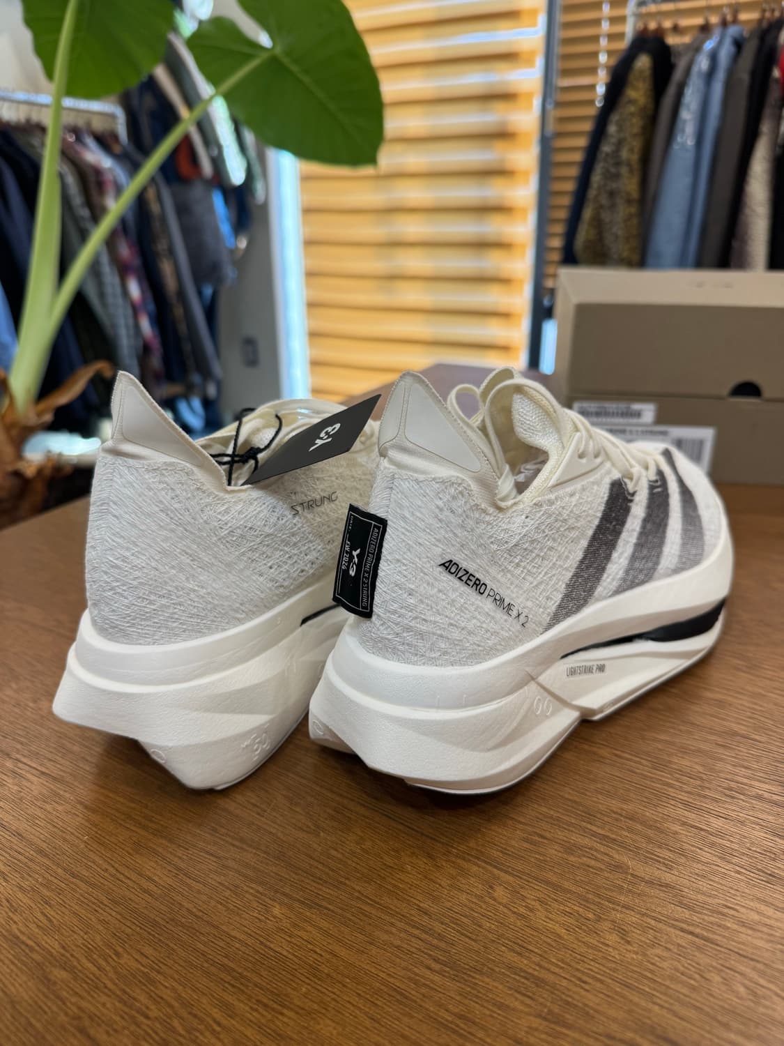 [UK8/265mm] Y-3 프라임 X 2 스트렁 오프화이트 코어 블랙 상품이미지5