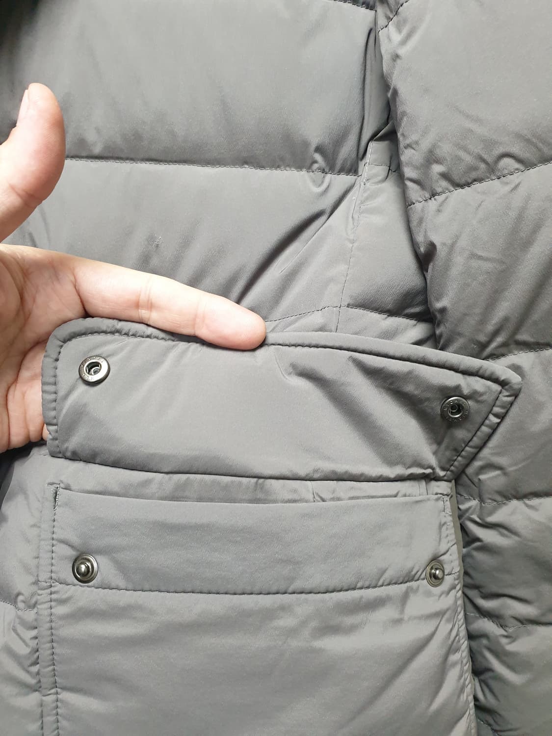 [미사용/남100] 갤럭시 구스 경량패딩자켓 상품이미지5